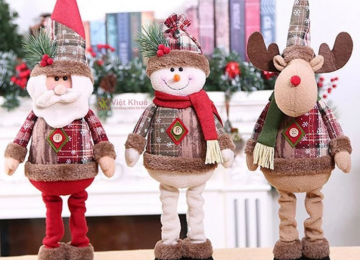 gau bong trang tri noel gau bong trang tri noel