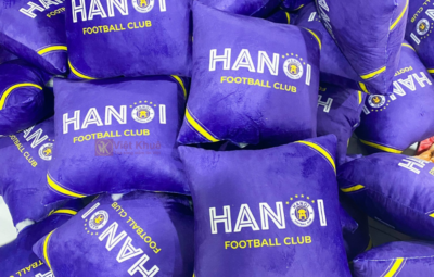 Gối bông thêu logo Hà Nội Football Club Gối bông thêu logo Hà Nội Football Club