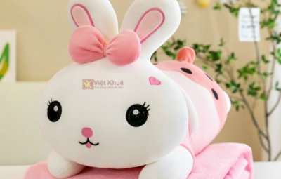 Set gấu bông kèm chăn nỉ Set gấu bông kèm chăn nỉ