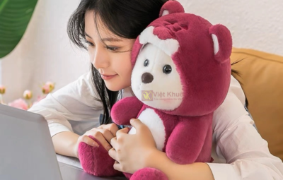Gấu bông mềm mịn Lena Lotso Gấu bông mềm mịn Lena Lotso