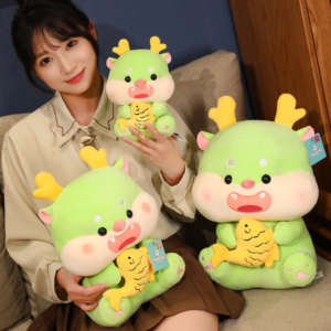 Gấu bông rồng xanh
