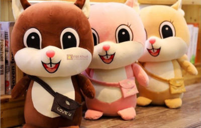 Gấu bông sóc chuột Gấu bông sóc chuột
