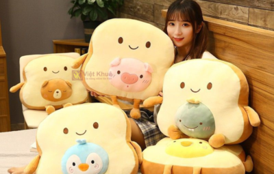 Gối bông bánh mỳ Gối bông bánh mỳ