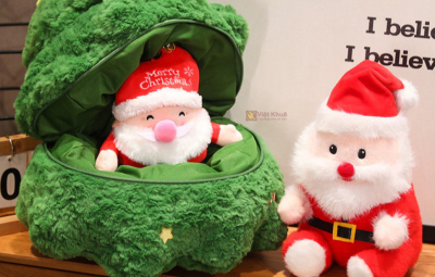 gau bong qua tang ong gia noel gau bong qua tang ong gia noel