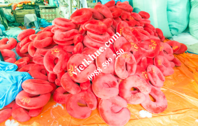 xưởng sản xuất gối chữ u